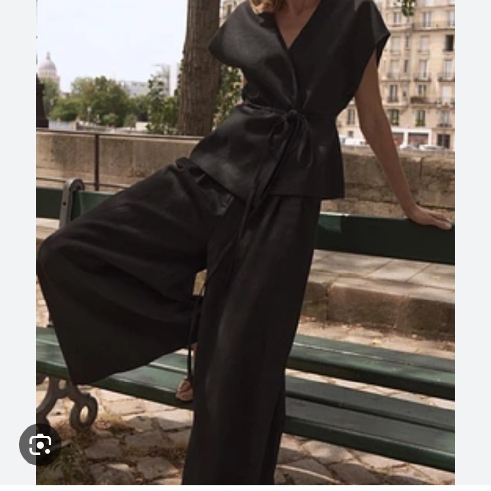 Zara linen pants